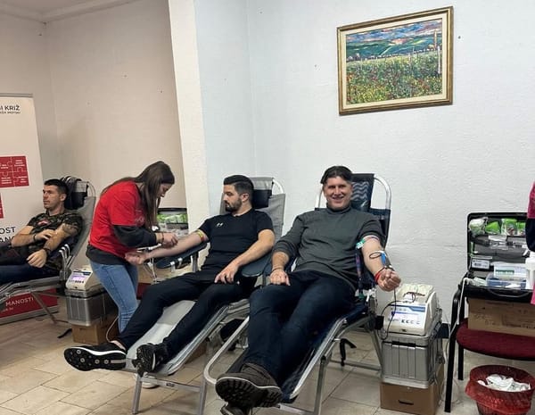 Akcija darivanja krvi povodom Dana darivatelja u RH, Kolovrat: "Posebnu čestitku upućujem Gradskom društvu CK Imotski"